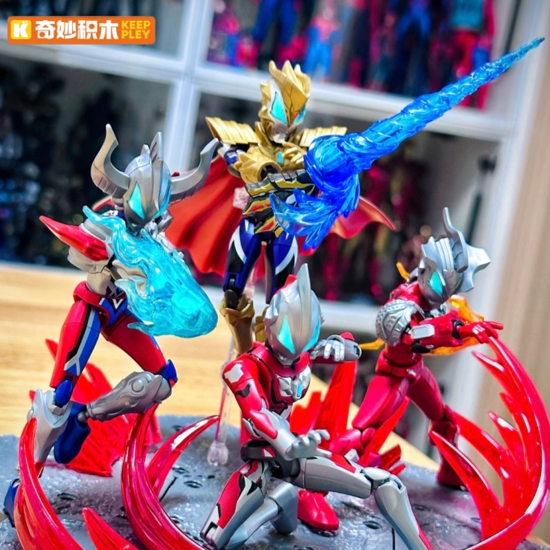 Model Kit Zero Megaman - Original Keeppley Ultraman Zero Unlimited Version