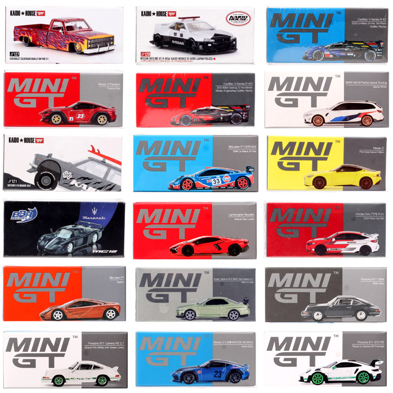 Model Kit Porsche 911 - MiniGT Nissan Skyline GTR Racing Z