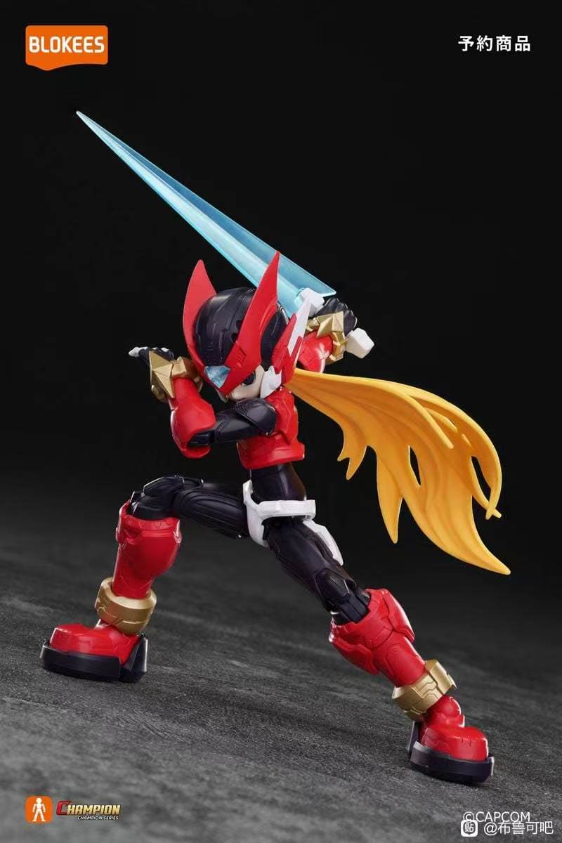 Model Kit Zero Megaman - Blokees Mega Man Zero Champion Actionfigur