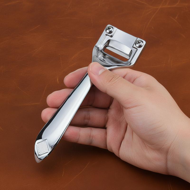 Hobby Knife Blade - Leder-Schärfmesser-Set für DIY-Lederbearbeitung und -Verdünnung, Verstellbares