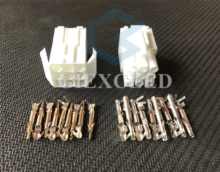 Model Kit Tamiya - 2 Sets 9-Pin AC-Steckverbinder-Kits, kleine Tamiya-Steckverbinder,