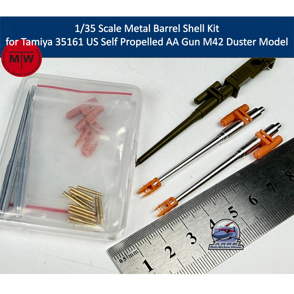 Model Kit Tamiya - Metall-Laufgehäuse-Bausatz im Maßstab 1:35 für Tamiya