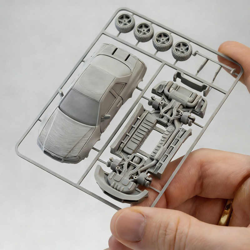 Model Kit Jdm - 1/64 Maßstab GT-R Automodell 3D-Druck Miniatur