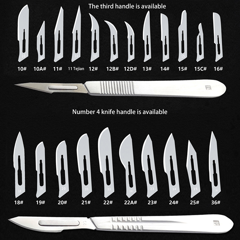Hobby Knife Blade - Nützliches medizinisches chirurgisches Messer mit Ersatzklinge