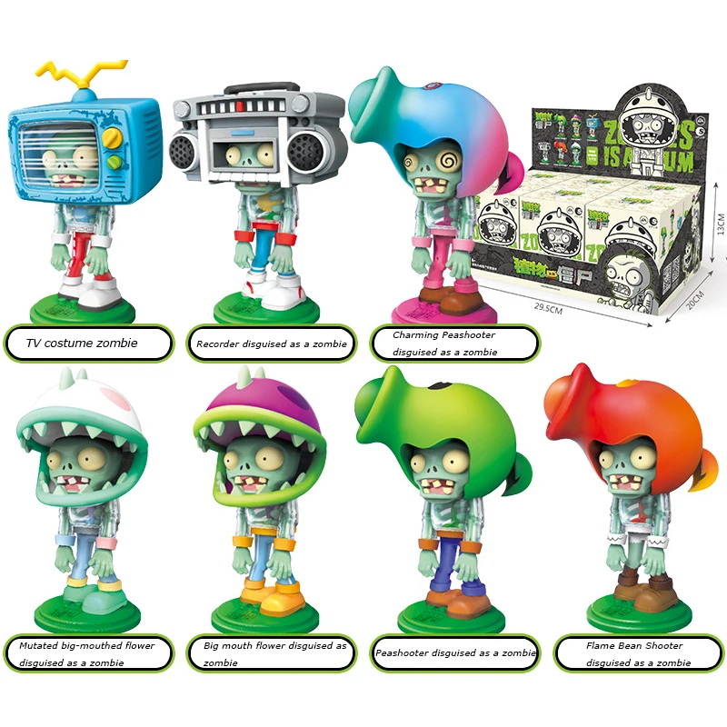 Model Kit Zombie - Plants Vs Zombies Bausteine Spielzeug Überraschung