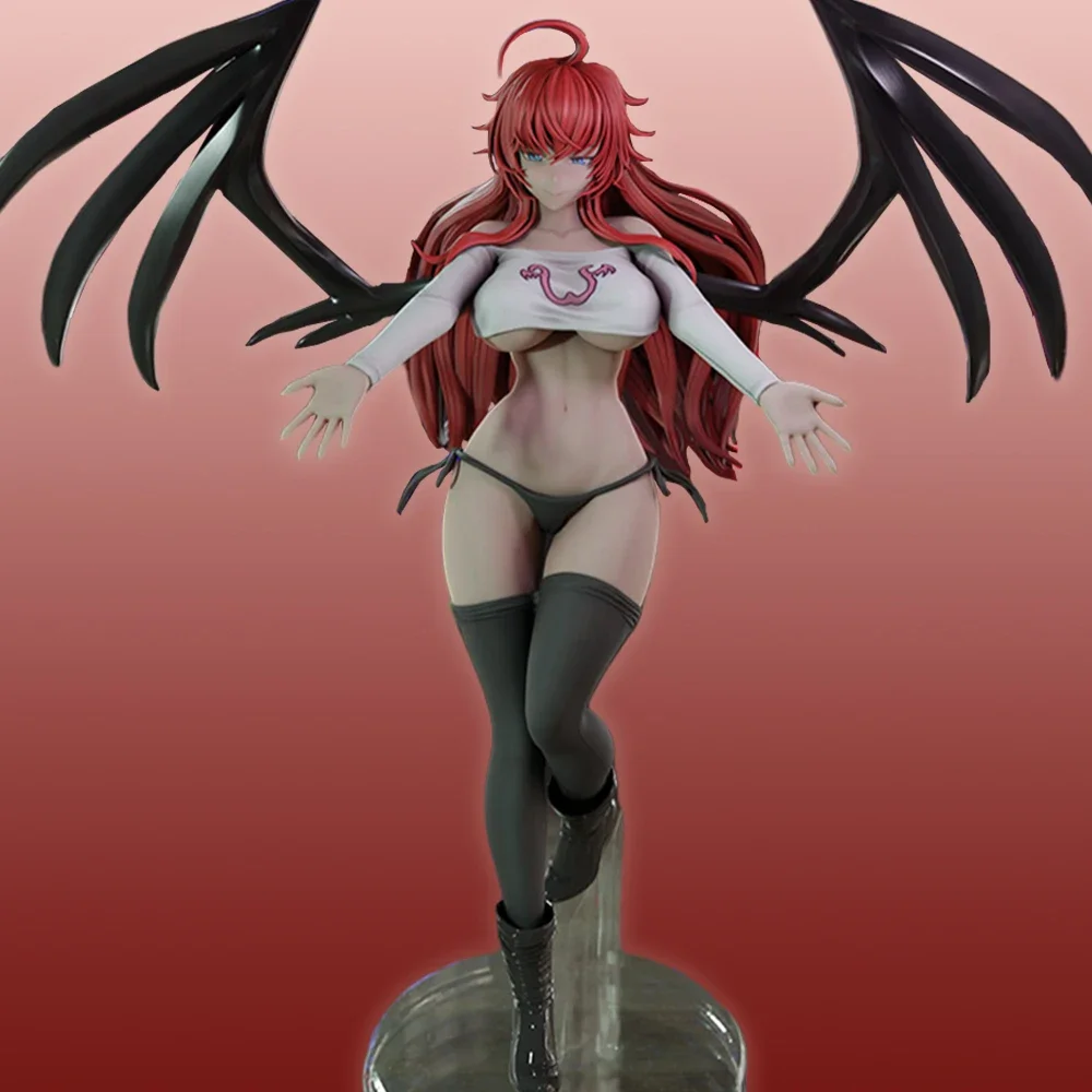 Model Kit Zero Megaman - Rias Gremory Figur 1:18 Miniatur-Harzmodellbausatz, unbemalter