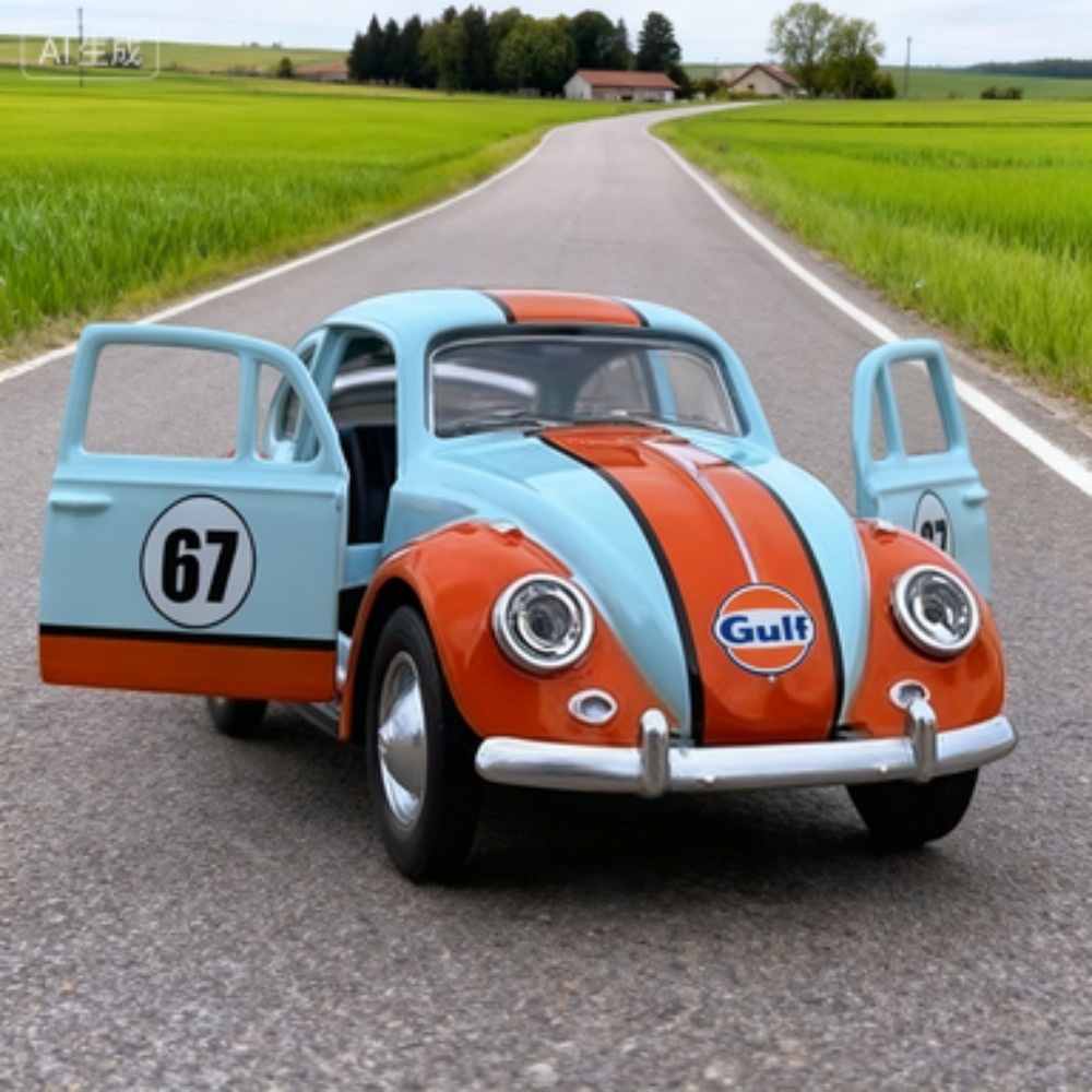 Model Kit Volkswagen - CCA 1:36 Volkswagen Käfer Modellauto aus