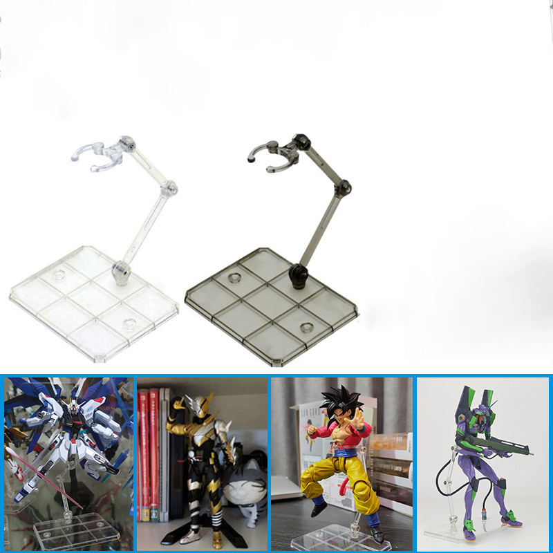 Model Kit Eva - Klarer Actionfigurenständer, Montage Actionfigur Display Halter