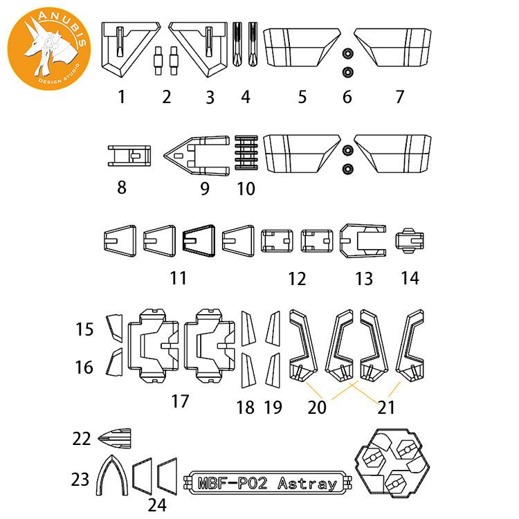 Detailgetreue Upgrade-Teile fü – Model Kit Anubis Bewertung und Preis