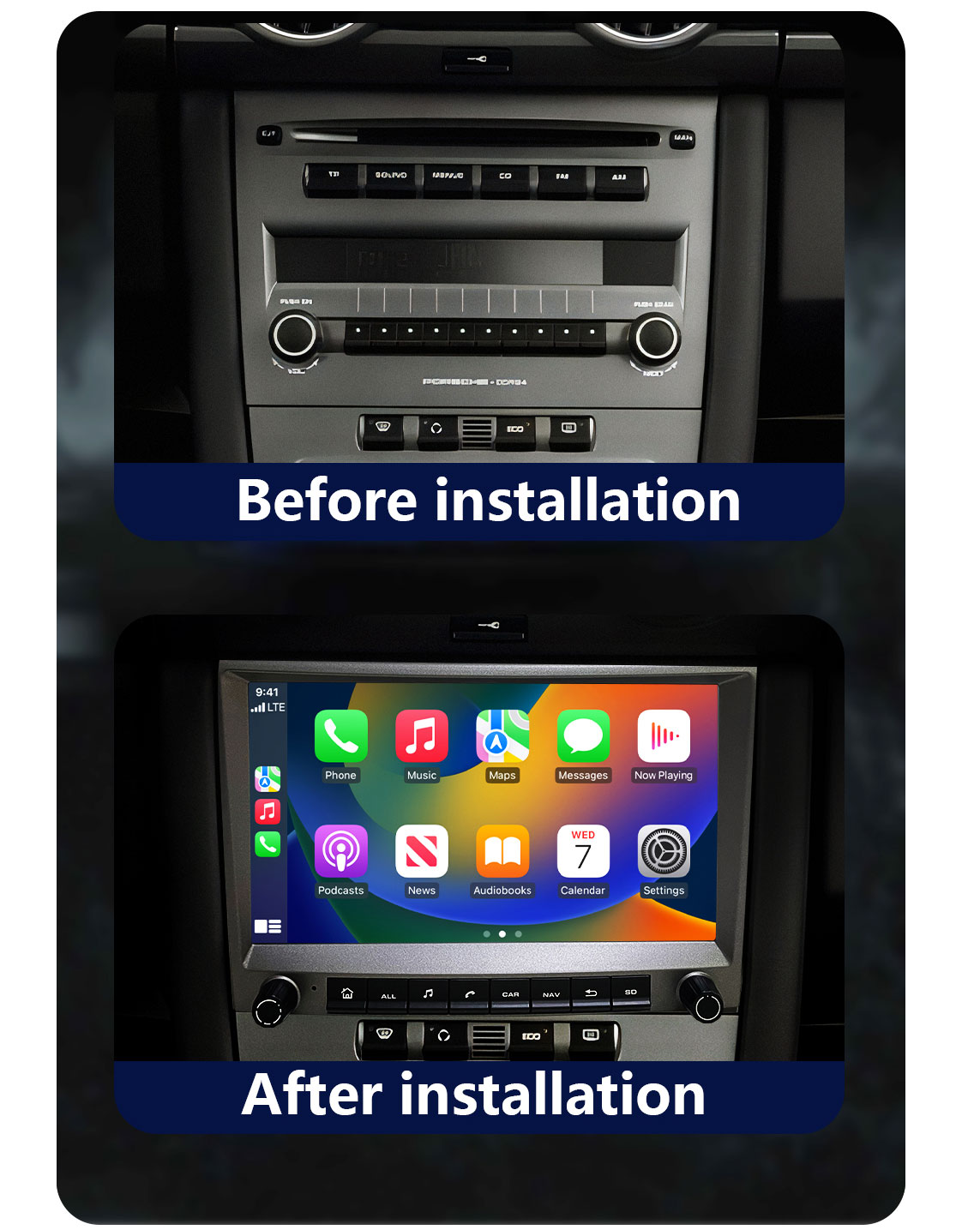 CHSTEK Auto-Carplay-Navigation – Model Kit Porsche 911 Bewertung und Preis