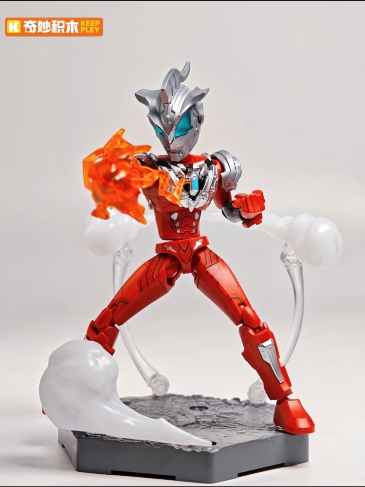 Original Keeppley Ultraman Zer – Model Kit Zero Megaman Bewertung und Preis