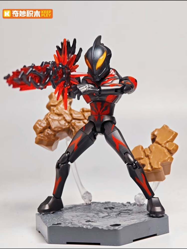 Original Keeppley Ultraman Zer – Model Kit Zero Megaman Bewertung und Preis