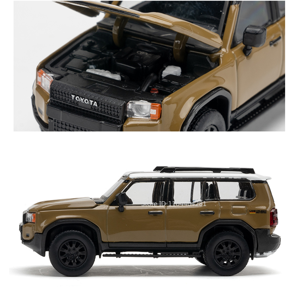 1:64 Toyota Land Cruiser 250 P – Model Kit Porsche 911 Bewertung und Preis