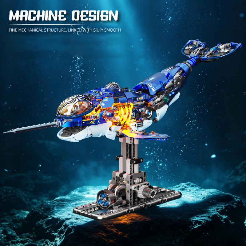 1288-teiliges Mecha-Narwal-Bau – Model Kit Anubis Bewertung und Preis