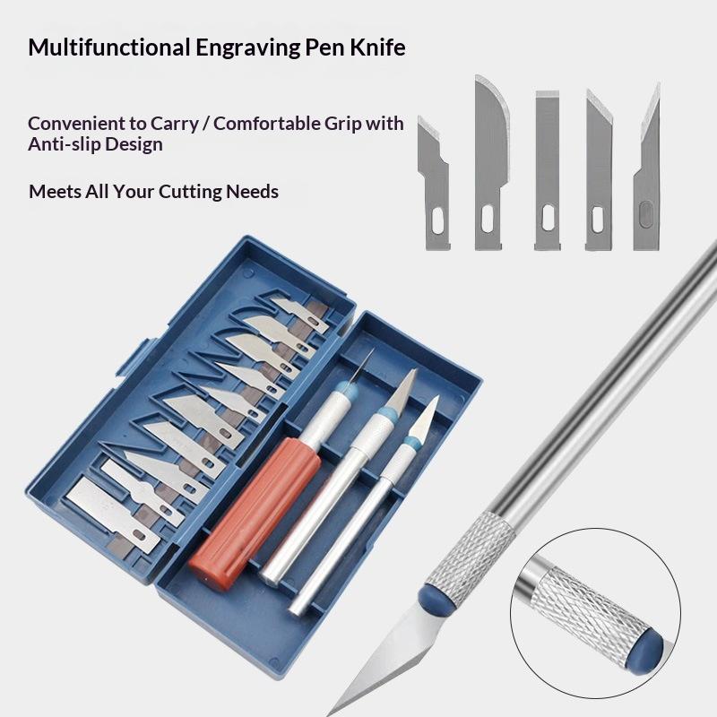 13-teiliges Multifunktions-Sch – Hobby Knife Blade Bewertung und Preis