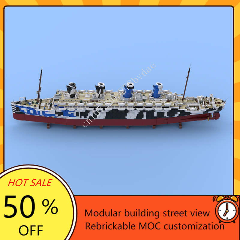 10615PCS MOC HMT Olympus Titan – Model Kit Titanic Bewertung und Preis