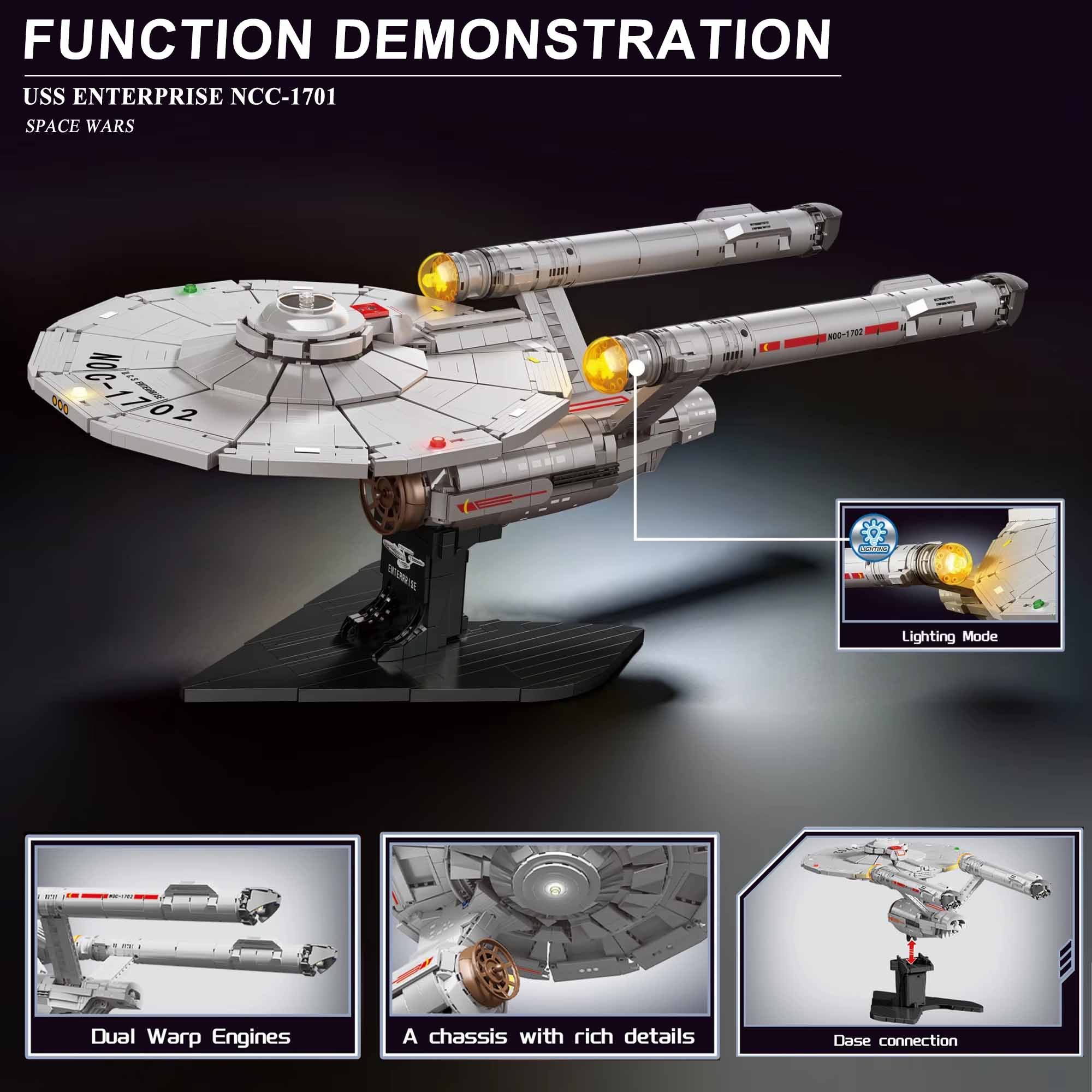 Film-Spiele Star Trek USS Ente – Model Kit Uss Enterprise Bewertung und Preis