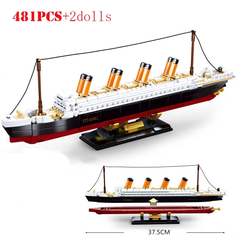 481pcs2401pcs RMS Titanic Schi – Model Kit Titanic Bewertung und Preis