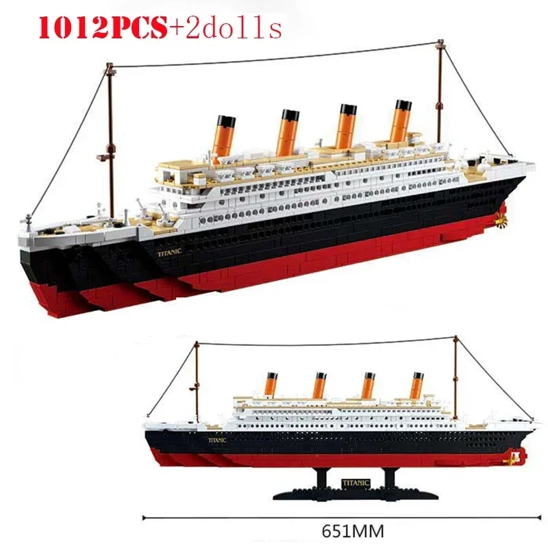 481pcs2401pcs RMS Titanic Schi – Model Kit Titanic Bewertung und Preis