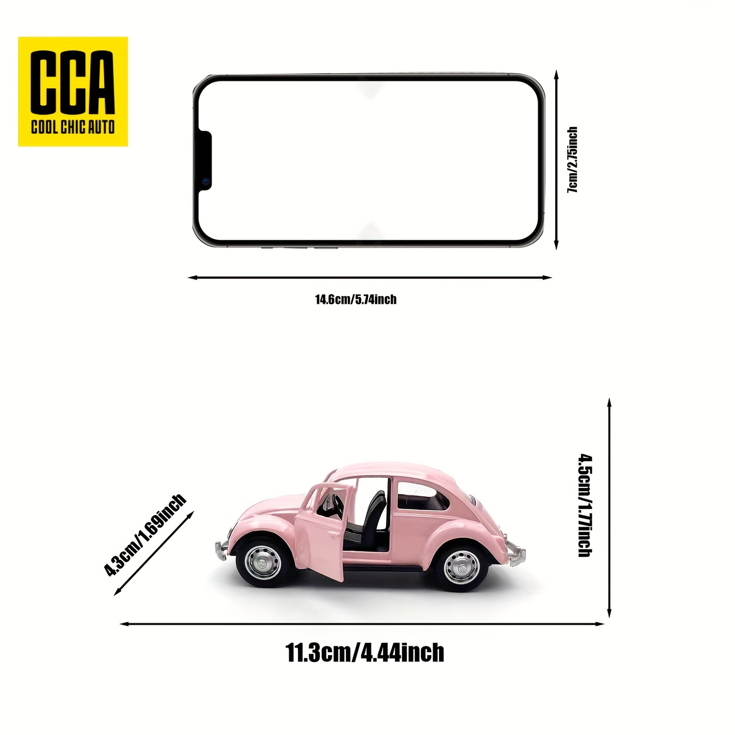 CCA 1:36 Volkswagen Käfer Mode – Model Kit Volkswagen Bewertung und Preis