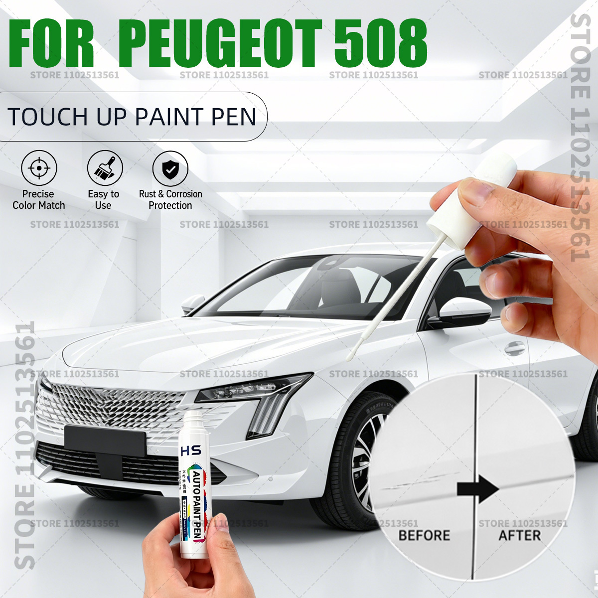 Für Peugeot 508 Autolack-Repar – Paint Model Kit Bewertung und Preis