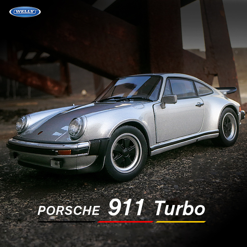 WELLY 1:24 Porsche 911 Turbo 3 – Model Kit Porsche 911 Bewertung und Preis