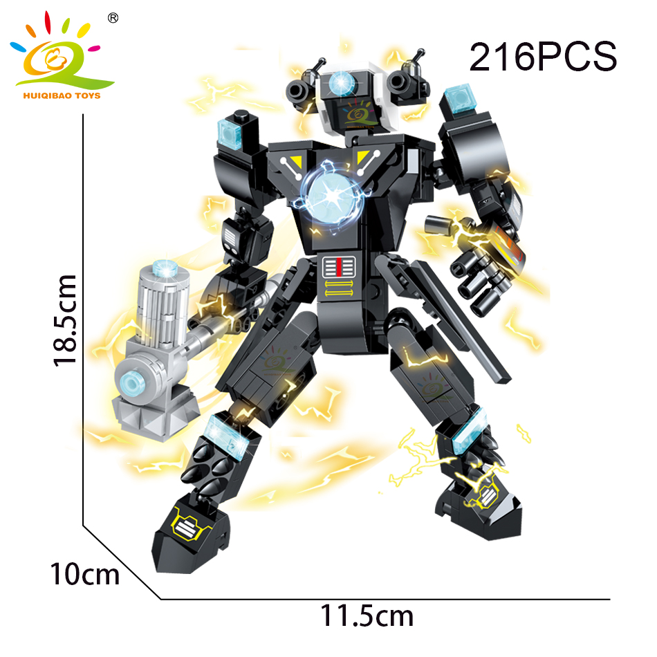 HUIQIBAO DIY Skibidi Toilette  – Model Kit Titanic Bewertung und Preis