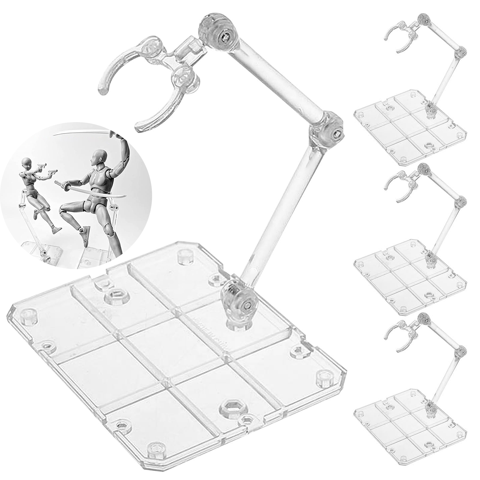 Klarer Actionfigurenständer, M – Model Kit Eva Bewertung und Preis